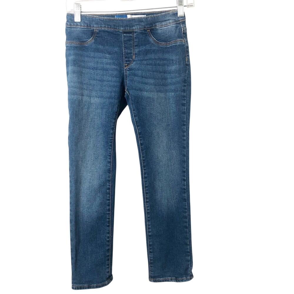 Old Navy Girls' Skinny Pull-On Adjustable Waist Jeans Size Large (10-12)